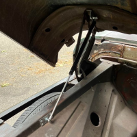 tailgate, pneumatic, shock, hydraulic, topper, prop, force, rod, bracket,ball, joint, collapsed, extended, spring, loaded, motion, control, piston,pressure, mounting, lambo, remote, shaved, vertical, scissor, butterfly, automatic, smooth, OE, quiet