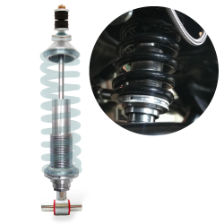 Performance Coilover Shock 223mm Length w/ Stem to Extended Loop End Nitrogen  - Part Number: HEXSHX15223BG