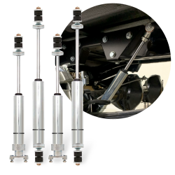 4 Nitro Gas Shocks Racing Kit 273/375 mm with Stem to Stud and Stem to Stem SBC - Part Number: HEXSHX80BBDDBB