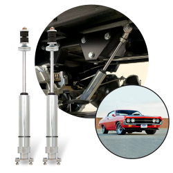 Race Performance Front Nitrogen Gas Shocks 1968-1971 Ford Mercury Torino Montego - Part Number: HEX9BDF7B