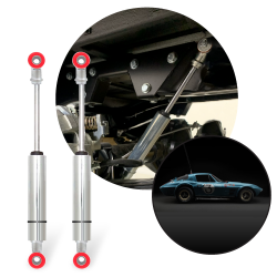 Performance Nitro Gas Racing Shocks for 1963-1982 Chevrolet Corvette Rear Pair - Part Number: HEX9BDFAD