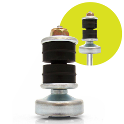 Helix Heavy-Duty Universal Spike Stem Shock Adapter - Upper Lower - Front Rear - Part Number: HEXSHXB2