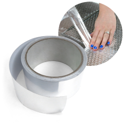 Sound Deadening and Heat Reflecting Foil Thermal Tape (1 Roll) 2 Inch x 56 Feet - Part Number: ZIRHST1