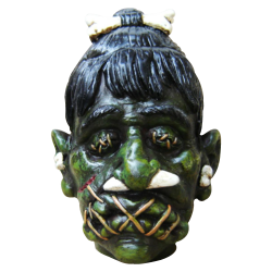 Sammie Shrunkin Head Custom Shift Knob Handcrafted Limited Edition HotRod Zombie - Part Number: ASCSN00027