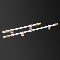 single,double,stainless steel,brake,fuel,line,clamp,Lokar,Gennie,truck,car,air,battery,cable,wire,wiring,harness,tubing,electrical,water,mount,clip,tab,secure,hold,protect,organize,tie,zip,routing,crimp,hose,factory,original,metal,SS,screws,set