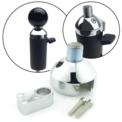 Semi Truck Shift Knob Adapter - Fits All Standard Shift Knobs with M16 Insert - Part Number: ASCAD38