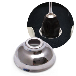 American Shifter Nostalgic Chrome Shift Boot Cap For a Clean and Tidy Interior - Part Number: ASCAD07