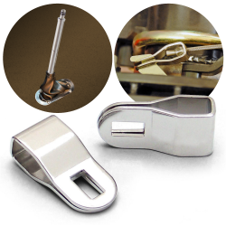 Heavy-Duty Rear Disk Clevis Kit for Ford - Includes One Pair in Stainless Steel - Part Number: ASCCV01