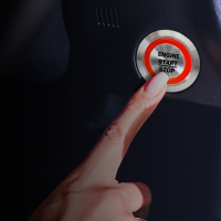 push button,button,engine, start,keyed,ignition,switch,one-touch,activation,accessory,programmable,kit,dash,steering,column,LED,illuminated,hands-free