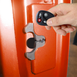 Shaved Door Power Bear Claw Latch Kit with Actuators and Striker Bolts - Part Number: 10016591