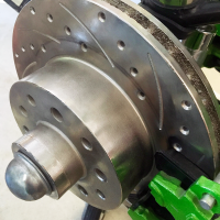 brake,rotor,bolt,lug,pattern,drilled,non-drilled,application,vehicle,car,truck,power,custom,build,upgrade,wave,round,slotted,ford,chevy,GM