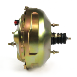 Cadmium Plated 11 Inch Dual Diaphragm Power Brake Booster Fits CPP Wilwood Baer - Part Number: HEXBB33
