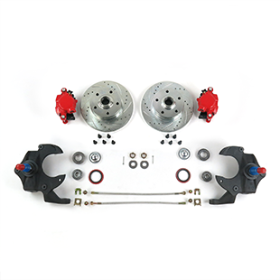 2” Drop Brake Conversion